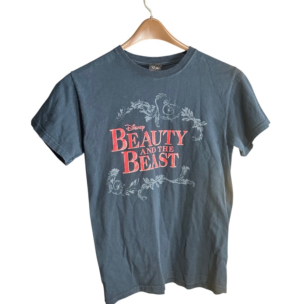 Disney Beauty and the Beast Broadway Musical T Shirt‎ Black Small